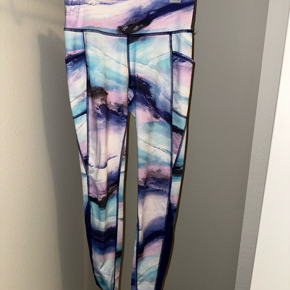 Colorful Abstract Tek Gear Leggings